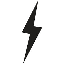 Black And White Lightning Strike Lightning Bolt Lightening Bolt Tattoo Harry Potter Pumpkin Lightning Bolt Tattoo