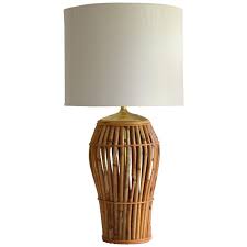 Mid Century Bamboo Table Lamp From A Unique Collection Of Antique And Modern Table Lamps At Https Www 1stdibs Com Furnit Lamp Table Lamp Vintage Table Lamp