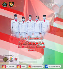 Tanah ibu pertiwi harus mandiri dengan pasti tekad bulat untuk. Siapkan Dirimu Open Recruitment Paskibraka Kabupaten Blitar Disparbudpora