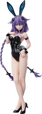 Amazon.com: FREEing Hyperdimension Neptunia: Purple Heart (Bare Leg Bunny  Ver.) 1:4 Scale PVC Figure : Toys & Games