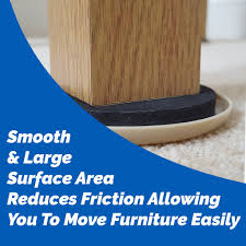 Moving Furniture Easily Over Carpeted Surfaces With Furniture Sliders Simalahome Co Uk