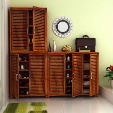 A Shoe Rack That S Worthy Of Your Family Fine Shoe Collection And Can Be Separated Into Three Parts To Shoe Cabinet Shoe Storage Design Tall Cabinet Storage