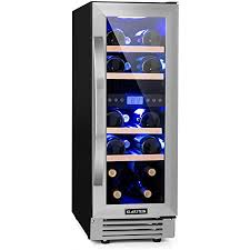Cave à vin au meilleur prix. Electrolux Erw0673aoa Refroidisseur A Vin Integre Noir Refroidisseur De Vin Compresseur A Cave A Vin Integre Noir Noir 6 Etageres 1 Portes S Noir Amazon Fr Gros Electromenager