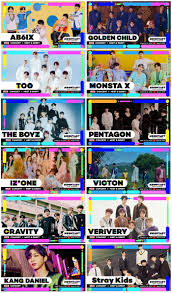 Wanna one), april, daybreak und isaac hong; K Pop Konzerte Korea Welle