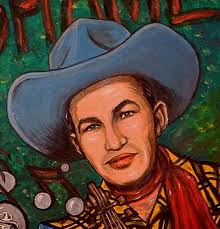 SPADE COOLEY & ROY ROGERS HOLLYWOOD COWBOY Scandal ORIGINAL PAINTING by  Talbott