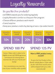 earn free doterra essential oils every month with doterra lrp