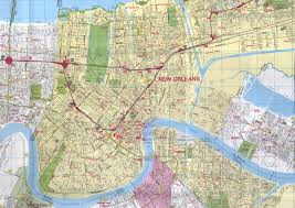 New Orleans Louisiana City Map New Orleans Louisiana Mappery New Orleans Map New Orleans New Orleans Louisiana