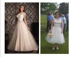 Allure 9022 Altered Into A Cocktail Dress Alterations Done In House At Edith S Bridal Dresses Wedding Dresses Bridal