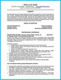 resume templates call center supervisor