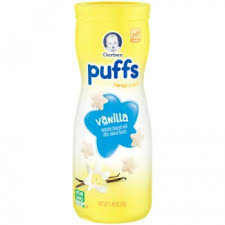 Gerber graduates puffs cereal snack have 2 . Gerber Graduates Puffs Vanilla Amerikanische Produkte Fur Deutschland