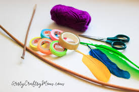 I hope you will stop in and say hello! Stick Bow And Arrow Craft For Kids Artsy Craftsy Mom