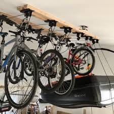 Bicycle Lift In 2020 Bicycle Garage Bike Storage Garage Bicycle Painting