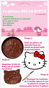 Tuto Facile Pour Un Gateau Kitty Effet Garanti Le Bledichef C Est Moi Allo Maman Dodo Gateau Gateau Hello Kitty Gateau Chocolat Fondant
