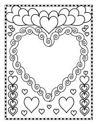 Tout autour de l'enfant, des conseils pour les jeunes parents: Coloriage Coeurs De Princesse Valentines Day Coloring Valentines Day Activities Valentine Coloring