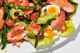 Place over medium heat and bring to a simmer; This Salmon Nicoise Salad Is A Weeknight Dinner Party Dunk Bon Appetit