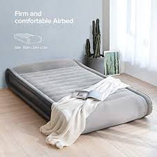 Measures 75 inches long, 54 inches wide, and 15 inches tall. Sable Full Size Xl Air Mattress With Built In Electric Pump Inflatable Elevated Built In Pillow Bed 2021 Upgraded Blow Up Airbed Height 17 Pricepulse