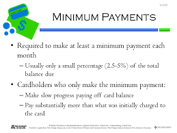 However, if you are only making minimum. Understanding Your Credit Card Ppt Download