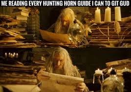 Recently Switched To Hunting Horn Determined To Toot My Way To Success Monsterhunterworld