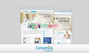 Mockup Psd Design For Concentra Hospital Category Hospital Psd Designs Create Website Smart Solutions
