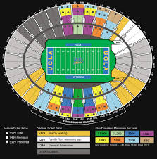 rose bowl seating chart with rows