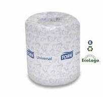 SCA Tissue White, 500 Sheet 2-Ply Universal Bath Tissue-4 x 3.75