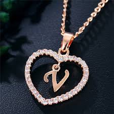 A, b, c, d, e, f, g, . Heart Letter Necklace Initial Heart Necklace Custom Word Necklace Letter Pendant Necklace