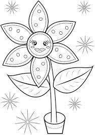 The flower's presence are always appealing and create nice atmosphere. Flower Garden Coloring Page Stock Illustration Illustration Of Black Fall 86598638