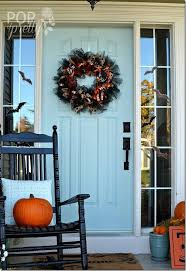 16 yards of wired, 1 1/2 inch thick ribbon in your color choice. How To Make A Halloween Wreath With Ribbons