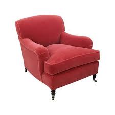 George Smith Large Standard Arm Chair In Mohair Velvet Indian Pink Armchair Furniture Large Armchair Outdoor Dining Chair Cushions
