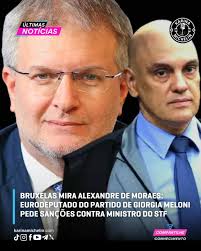 Carlo Fidanza, deputado italiano e líder da delegação do partido Fratelli  d’Italia