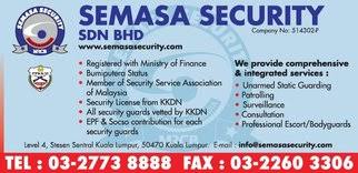 Learn more about our uniformed security services, electronic security, and more. Semasa Security Sdn Bhd Guard Patrol Service In Kuala Lumpur