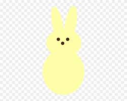 Like it and pin it. Yellow Peep Clip Art At Clker Com Vector Clip Art Online Yellow Peep Bunny Clipart Free Transparent Png Clipart Images Download