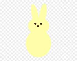 Like it and pin it. Yellow Peep Clip Art At Clker Com Vector Clip Art Online Yellow Peep Bunny Clipart Free Transparent Png Clipart Images Download