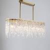 Crystal dining room led chandeliers & ceiling fixtures. 1