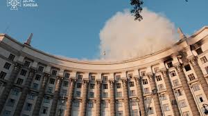 Russia Hits Seat of Ukraine Government in War's Biggest Air Attack - The  Moscow Times