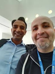 DJ Patil and me celebrating the MIT IDSS launch event