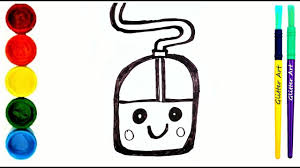 Malvorlage Computermaus Coloring And Malvorlagan