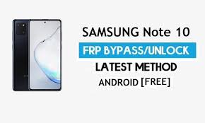 The samsung unlock codes we mentioned here can work on all . Unlock Samsung Note 10 Sm N970f U W Android 11 Frp Google Gmail