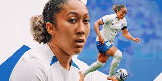 This is Lauren James, England's golden girl