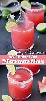 Try this fruity and fun this paloma cocktail recipe! Watermelon Margarita Recipe Tequila Cocktail Elavegan Recipes