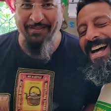 2 photos. Then and now. Still crazy and still friends after 45 years. We  still look the same except for a little more white in the beard 😋  #rockyandmayur #HighwaymenRnM