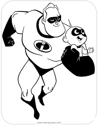 In the incredibles supers�humans gifted with superpowers�were once seen as heroes, but collateral damage from their various good deeds led. The Incredibles Coloring Pages Disneyclips Com Coloring Home