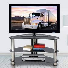 Maybe you would like to learn more about one of these? Yaheetech Black Glass Corner Tv Stand Unit 3 Tier For 26 To 42 Inch Plasma Lcd Led Flat Screen Tv Cabinet Table Buy Online In Angola At Angola Desertcart Com Productid 48085717