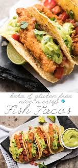 Gluten Free Low Carb Keto Fish Tacos Extra Crisp Keto Lowcarb Dairyfree Healthyrecipes Ketodinners Ta Keto Recipes Easy Vegetarian Keto Low Carb Keto