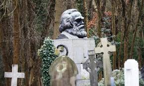 The official funeral lasted for four days. Marx S Grave Vandalised Again With Red Paint Newspaper Dawn Com