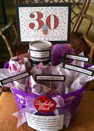 This is an idea that can easily get quite pricey if you're not careful. Gifts For Female 30th Birthday