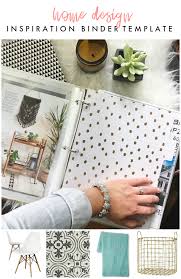 Home Design Inspiration Binder Template House Design Design Binder Templates