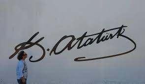 Gazi mustafa kemal i̇mza oto sticker nasıl uygulanır? Mustafa Kemal Ataturk Imzasi