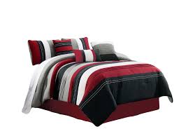 1 out of 5 stars with 2 ratings. 7 Pc Jordan Embroidery Pleated Stripe Lines Comforter Set Burgundy Black White Gray Queen Walmart Com Walmart Com