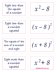 Translating Algebraic Expressions Algebra 1 Coach In 2020 Algebraic Expressions Translating Algebraic Expressions Algebraic Expressions Activities